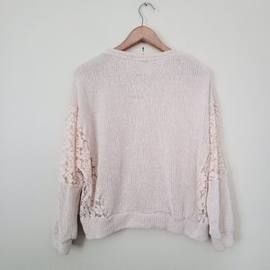 Coco + Jaimeson knit beige sweater XL